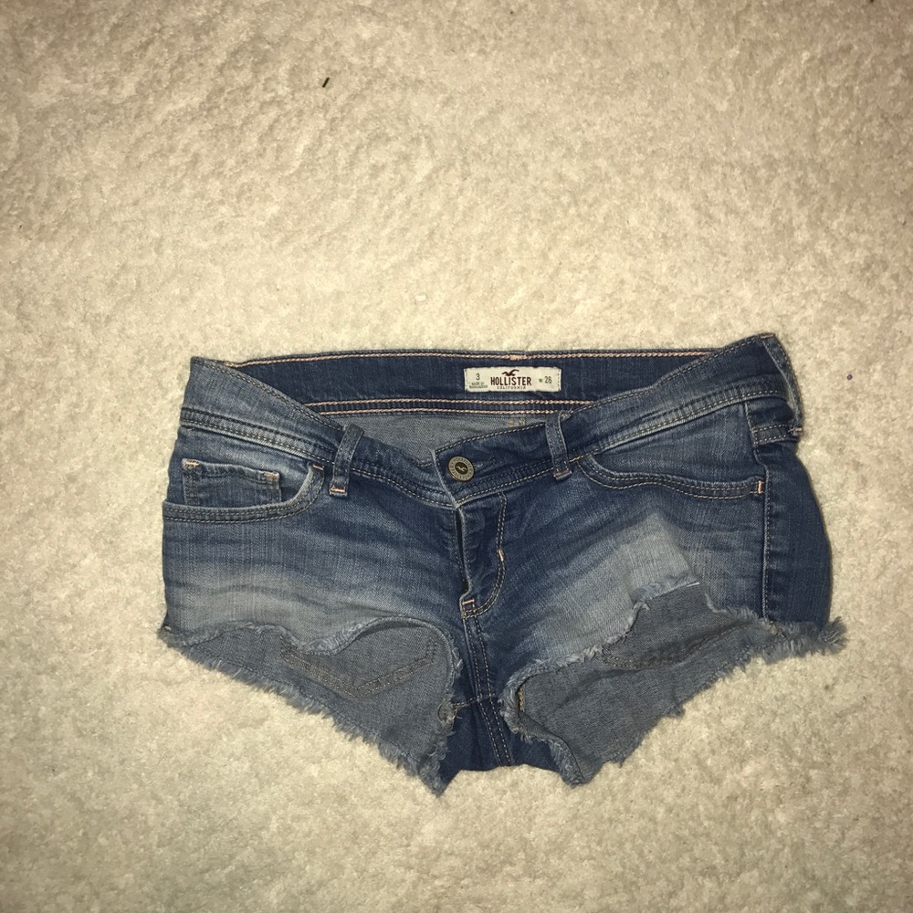 Hollister jean shorts